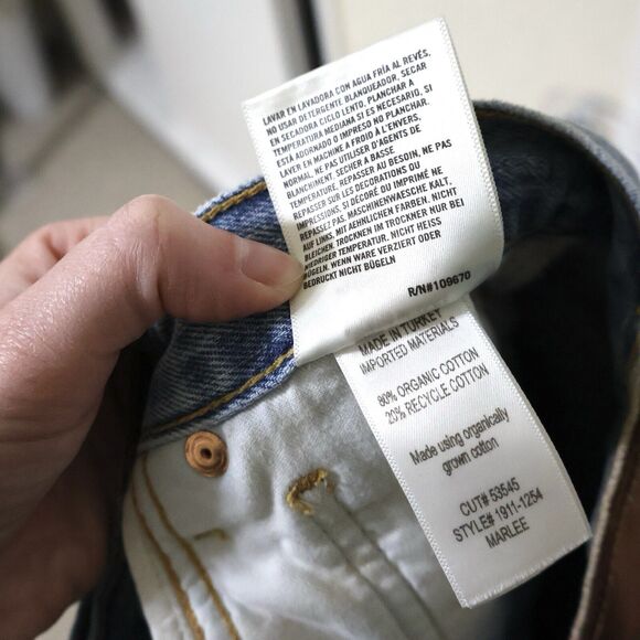 Citizens of Humanity Marlee Relaxed Taper Distressed Ankle Jeans Sz 27 - Picture 10 of 10